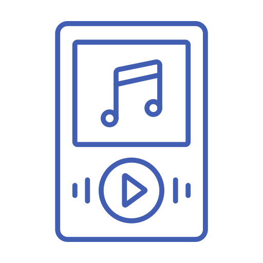 mp3-player Generic Simple Colors icon
