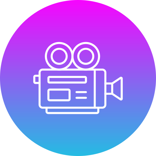Video Camera Generic Flat Gradient icon
