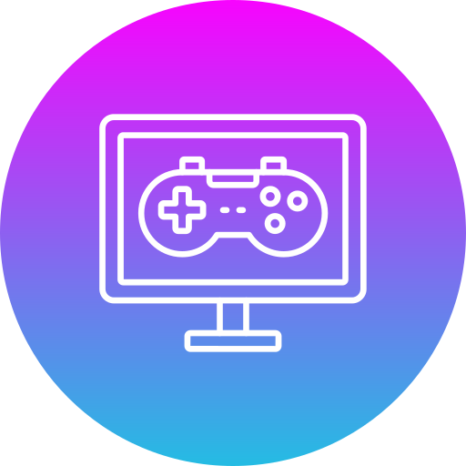 Video game Generic Flat Gradient icon