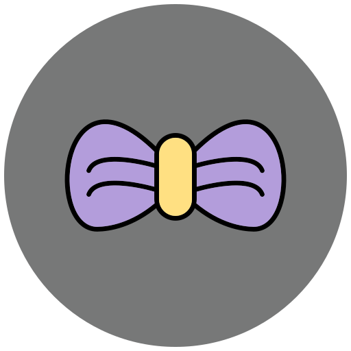 Bow Tie Generic Outline Color icon