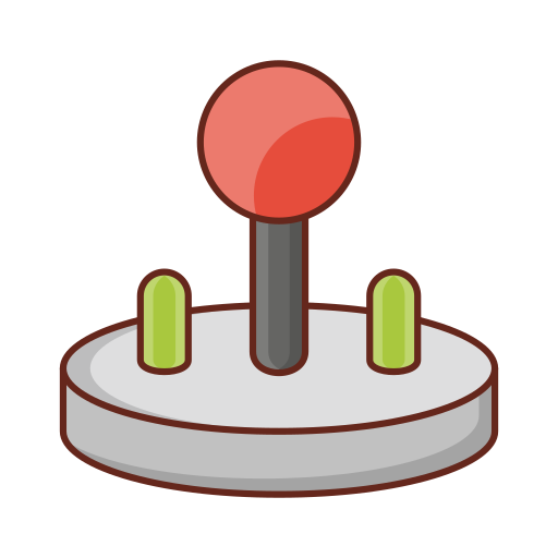 Joystick Generic Outline Color icon