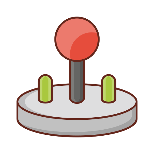 joystick Generic Outline Color icon