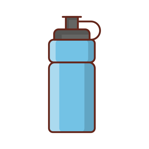 Спортивная бутылка Generic Outline Color иконка