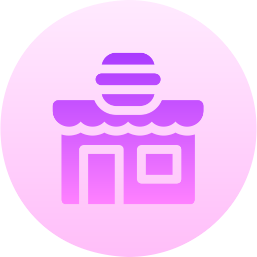 tienda Basic Gradient Circular icono