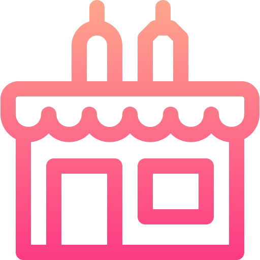 Shop Basic Gradient Lineal color icon