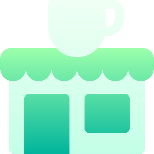 커피 Basic Gradient Gradient icon