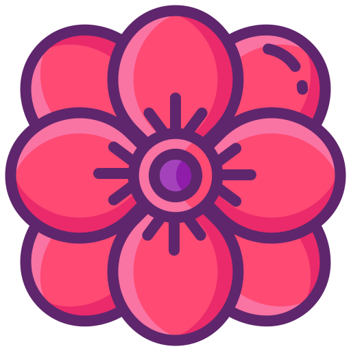 anemone Generic Outline Color icon