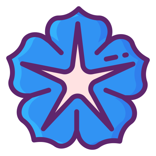 Morning glory Generic Outline Color icon