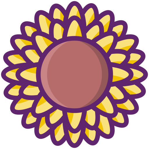 girasole Generic Outline Color icona