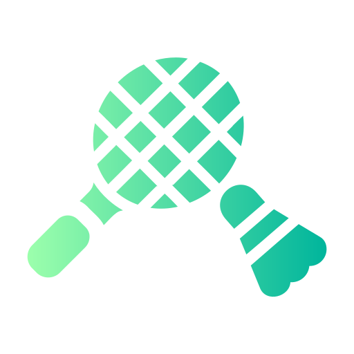 badminton Generic Flat Gradient ikona