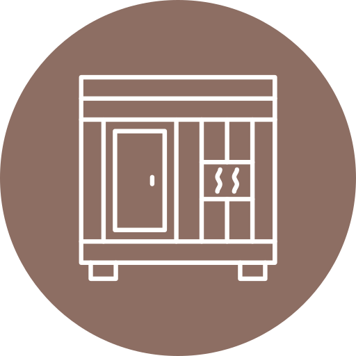 Sauna Generic Flat icon