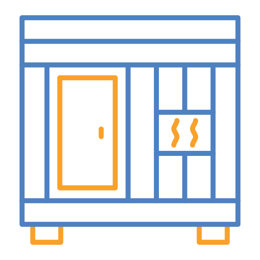 Sauna Generic Outline Color icon