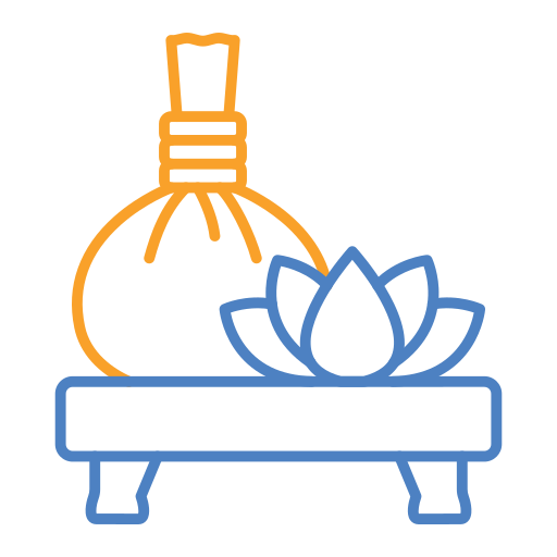 Herbal Massage Generic Outline Color icon