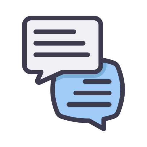 Dialog Generic Outline Color icon