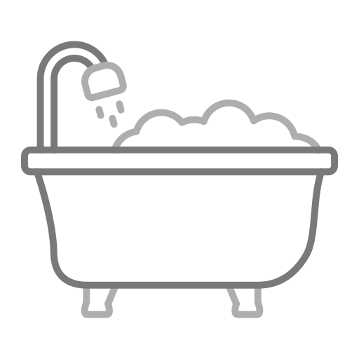 bañera Generic Grey icono