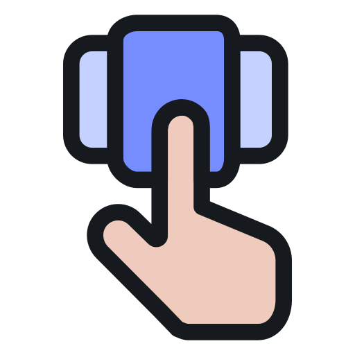 Touch Generic Outline Color icon