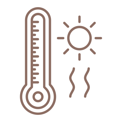 temperatura calda Generic Simple Colors icona