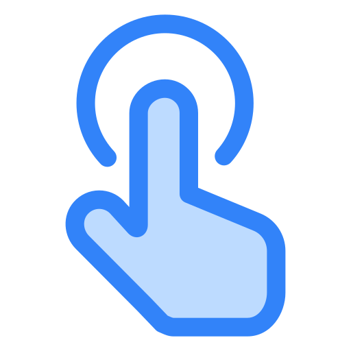 タップ Generic Blue icon