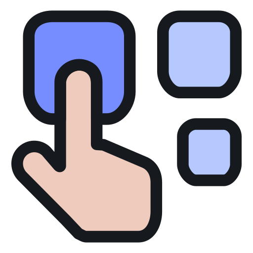 Touch Generic Outline Color icon