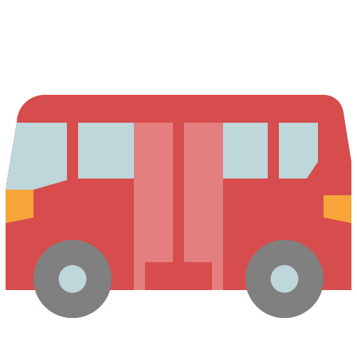 Bus Generic color fill icon