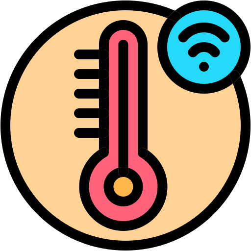 termostato Generic Outline Color icona