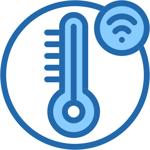 온도 조절기 Generic Blue icon