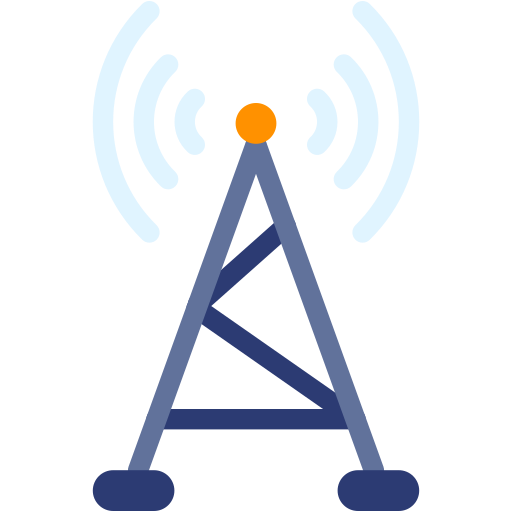 Башня передачи Generic Flat иконка