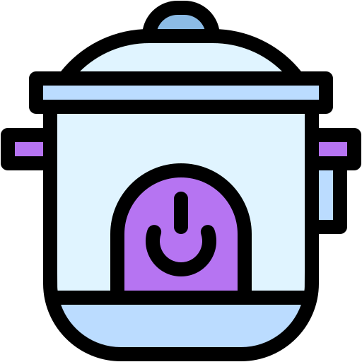 Rice Cooker Generic Outline Color icon