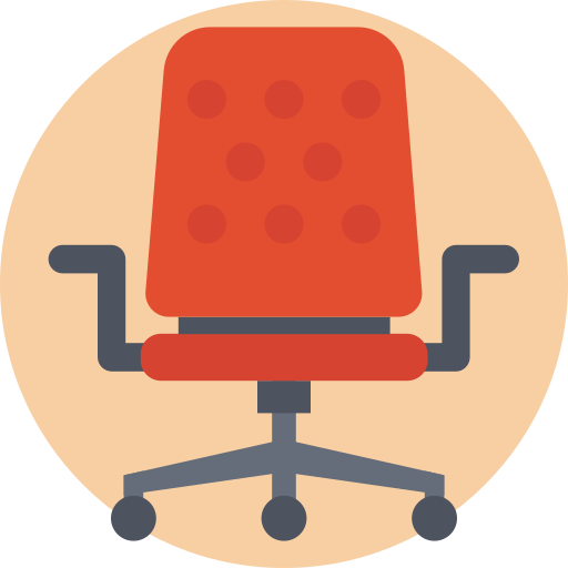 Swivel Chair Generic Flat icon