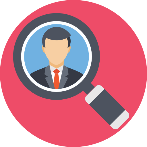 Talent Search Generic Flat icon