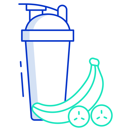 Протеиновый коктейль Generic color outline иконка