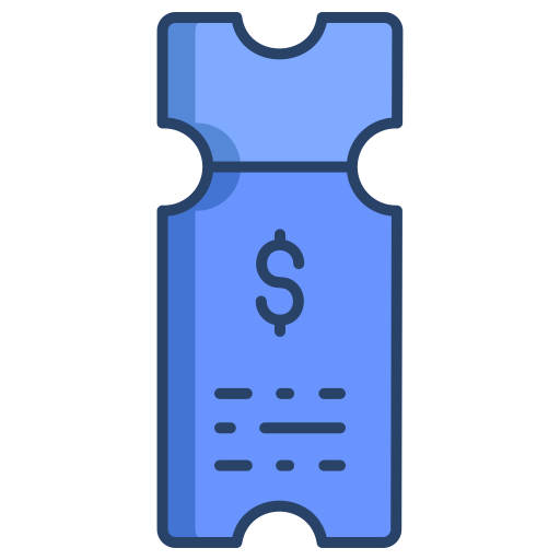 티켓 Generic color outline icon