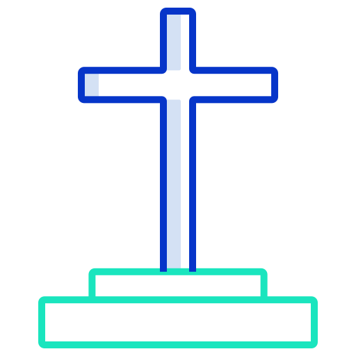 cristianesimo Generic color outline icona