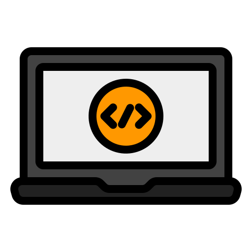 laptop-code Generic Outline Color icon