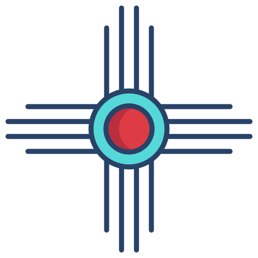Native american Generic color outline icon