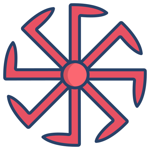 Slavic Generic color outline icon