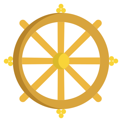 rueda del dharma Generic color fill icono