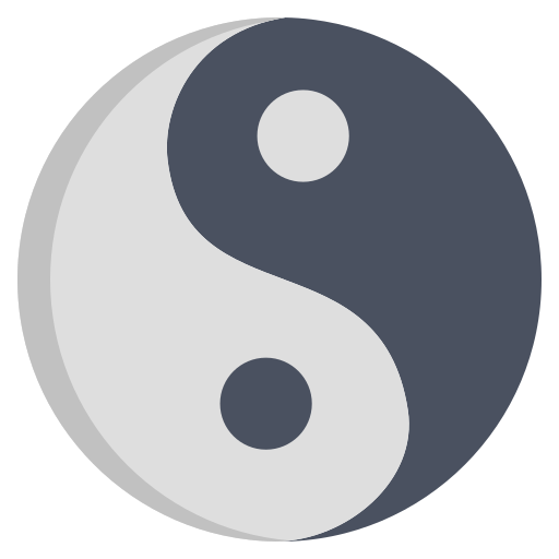 yin-yang Generic color fill icon