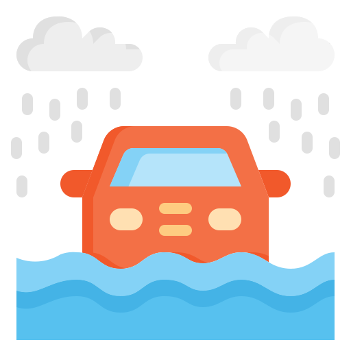 浸水した Generic Flat icon