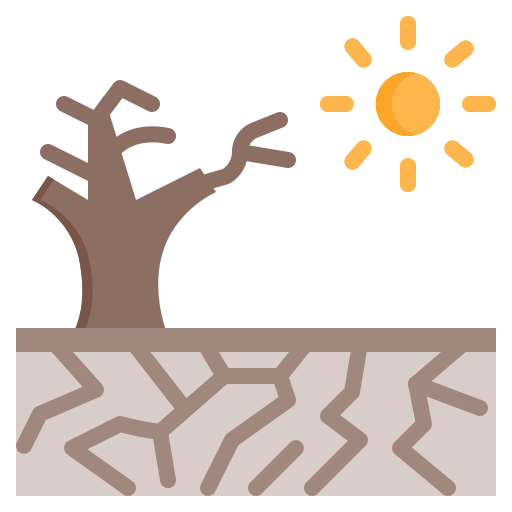sequía Generic Flat icono