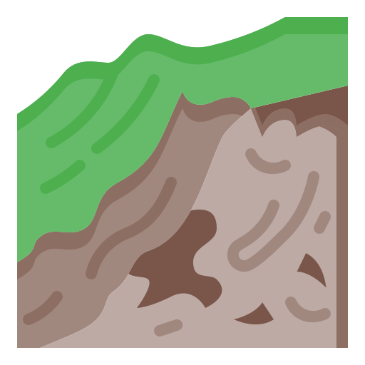 Landslides Generic Flat icon