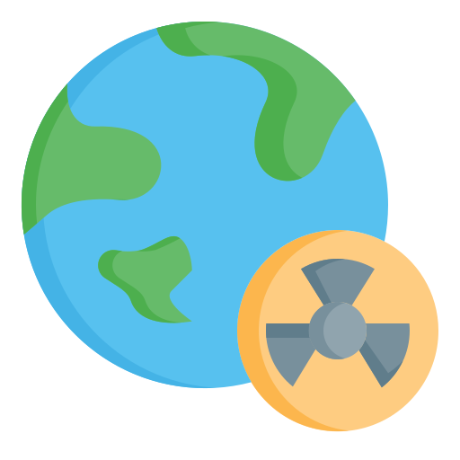 Ядерная Generic Flat иконка