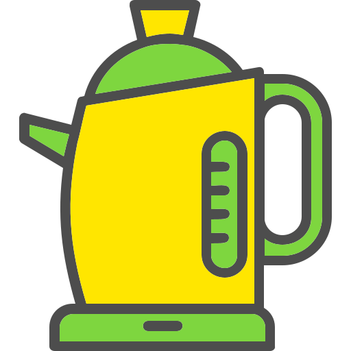 Электрический чайник Generic Outline Color иконка