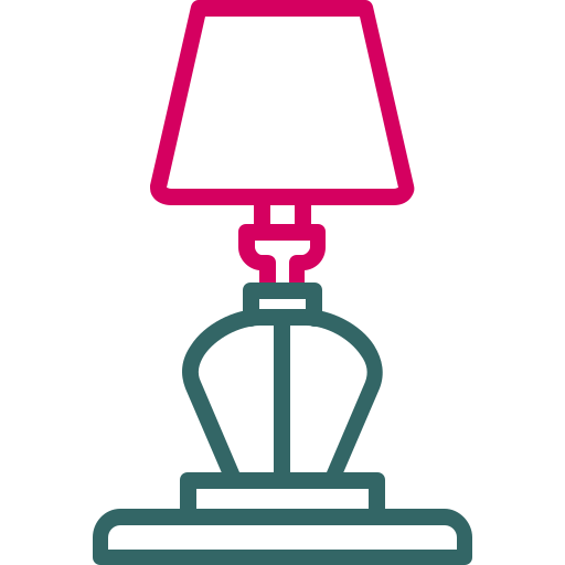 tischlampe Generic Outline Color icon