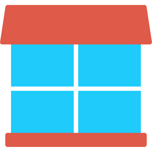 janelas Generic Blue Ícone