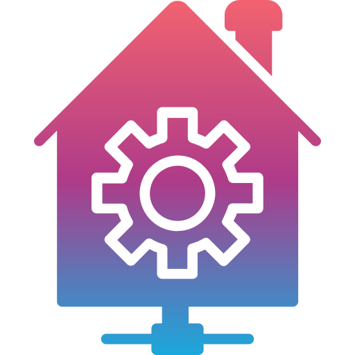 automatyka domowa Generic Flat Gradient ikona