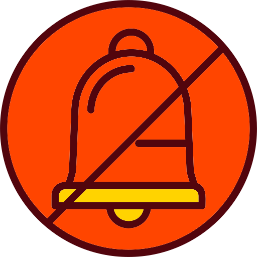 No alarm Generic Outline Color icon