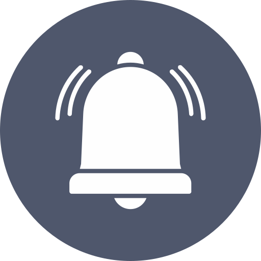 dzwonek alarmowy Generic Flat ikona