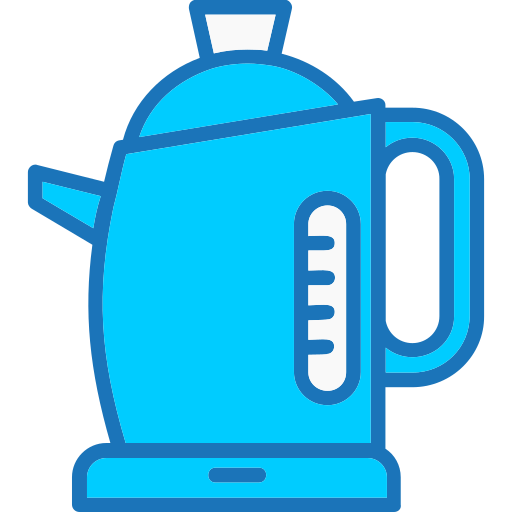 Electric kettle Generic Blue icon