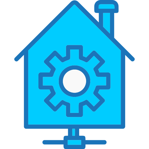 home automation Generic Blue icon